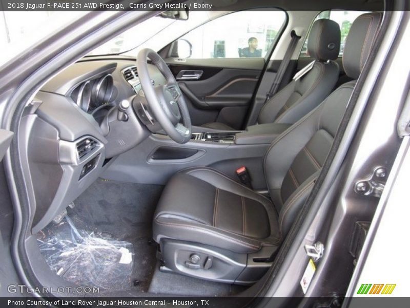 Corris Grey Metallic / Ebony 2018 Jaguar F-PACE 25t AWD Prestige