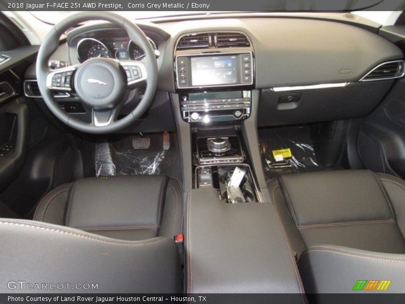 Corris Grey Metallic / Ebony 2018 Jaguar F-PACE 25t AWD Prestige