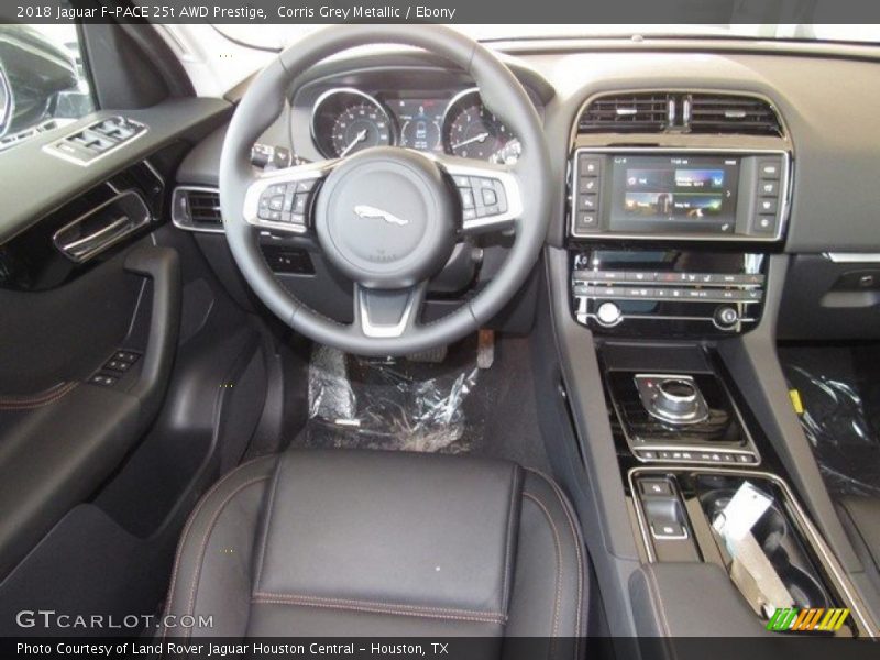 Corris Grey Metallic / Ebony 2018 Jaguar F-PACE 25t AWD Prestige