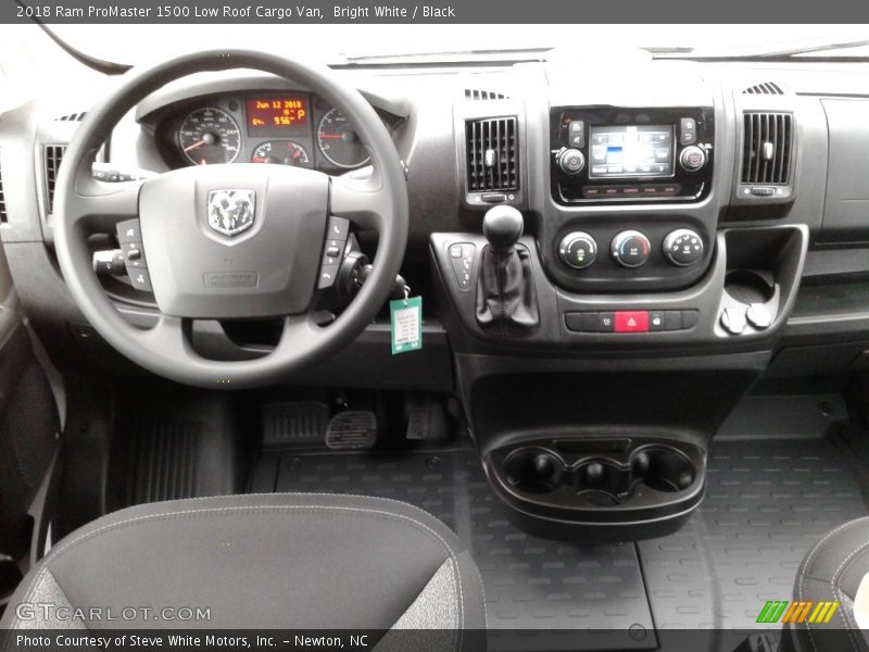 Dashboard of 2018 ProMaster 1500 Low Roof Cargo Van