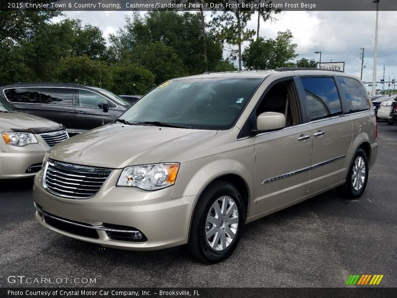 Cashmere/Sandstone Pearl / Dark Frost Beige/Medium Frost Beige 2015 Chrysler Town & Country Touring