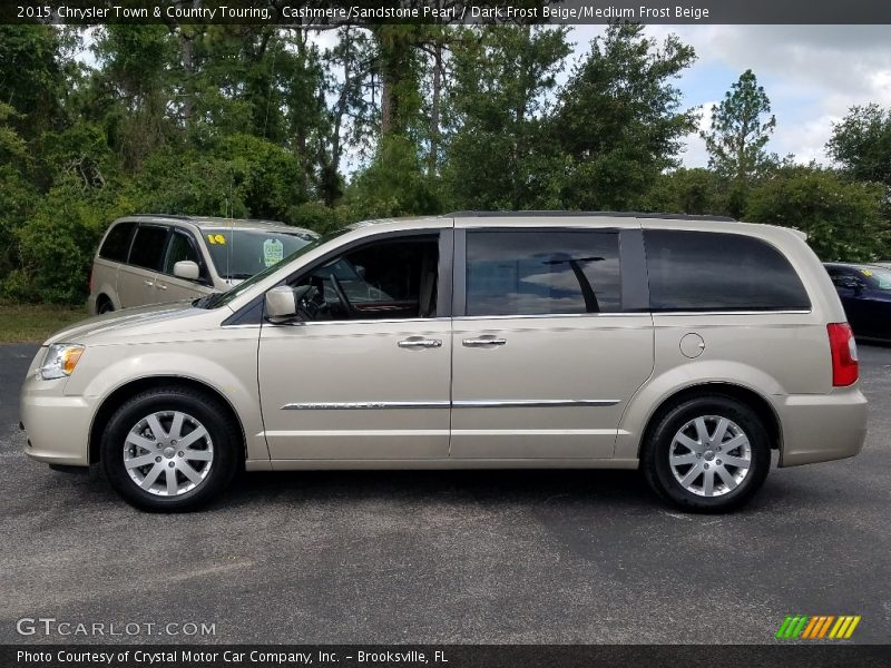 Cashmere/Sandstone Pearl / Dark Frost Beige/Medium Frost Beige 2015 Chrysler Town & Country Touring