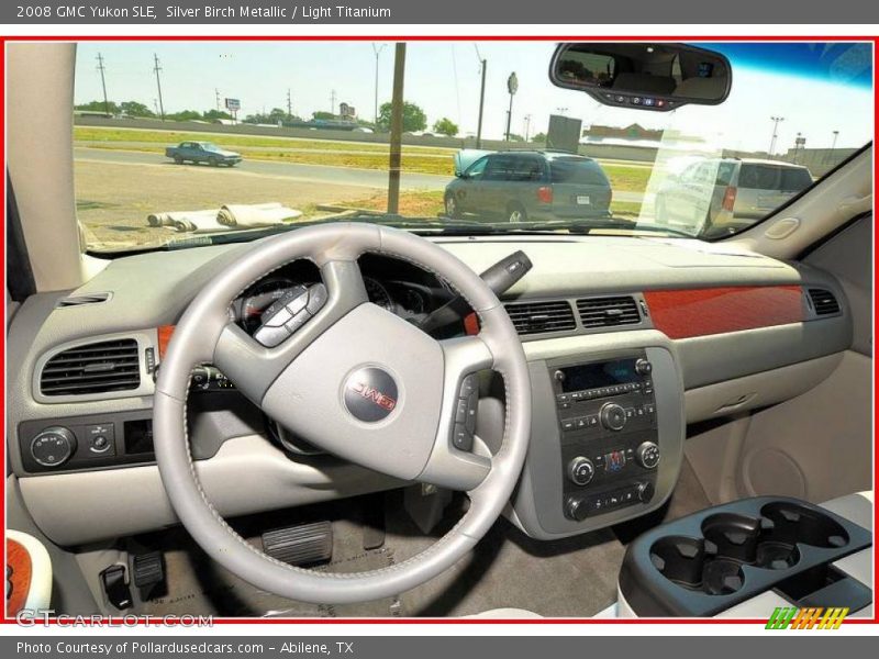 Silver Birch Metallic / Light Titanium 2008 GMC Yukon SLE