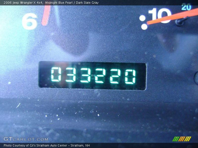 Midnight Blue Pearl / Dark Slate Gray 2006 Jeep Wrangler X 4x4