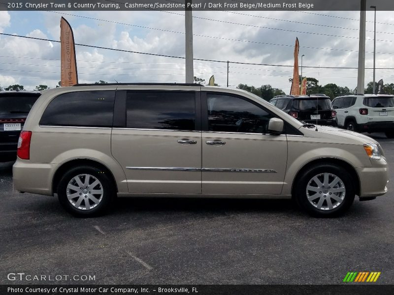 Cashmere/Sandstone Pearl / Dark Frost Beige/Medium Frost Beige 2015 Chrysler Town & Country Touring