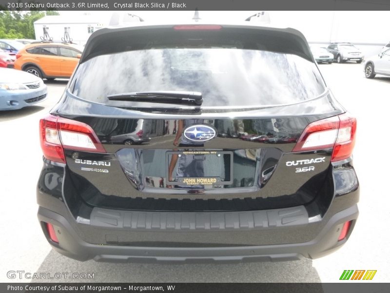 Crystal Black Silica / Black 2018 Subaru Outback 3.6R Limited