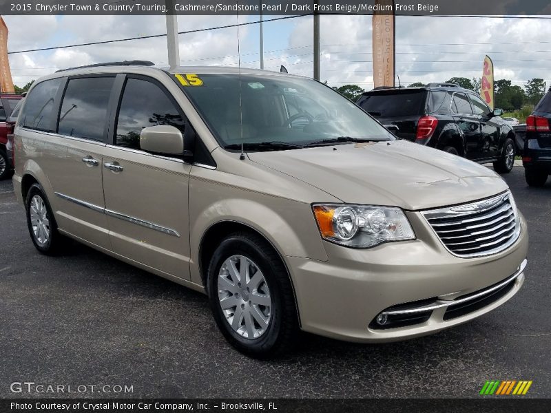 Cashmere/Sandstone Pearl / Dark Frost Beige/Medium Frost Beige 2015 Chrysler Town & Country Touring