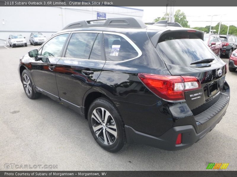 Crystal Black Silica / Black 2018 Subaru Outback 3.6R Limited