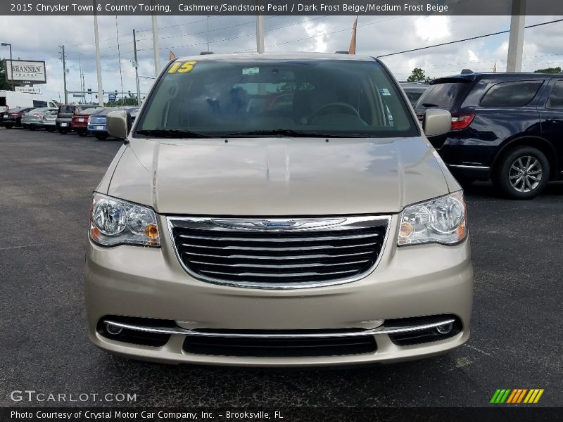 Cashmere/Sandstone Pearl / Dark Frost Beige/Medium Frost Beige 2015 Chrysler Town & Country Touring