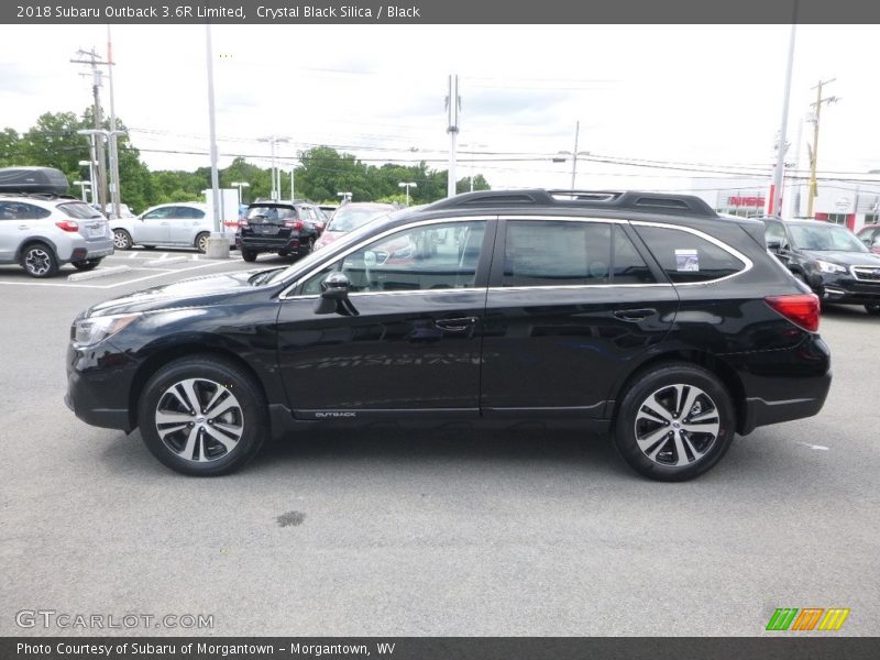 Crystal Black Silica / Black 2018 Subaru Outback 3.6R Limited