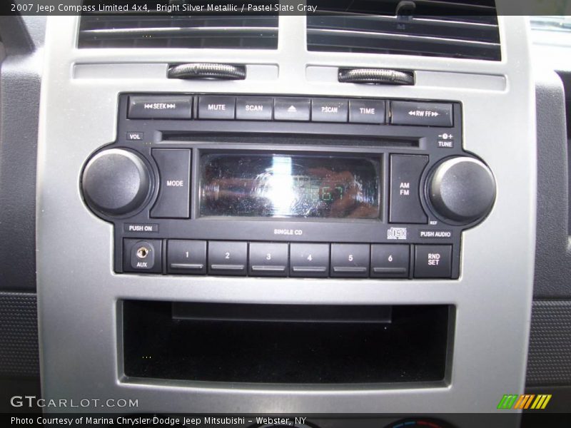 Bright Silver Metallic / Pastel Slate Gray 2007 Jeep Compass Limited 4x4