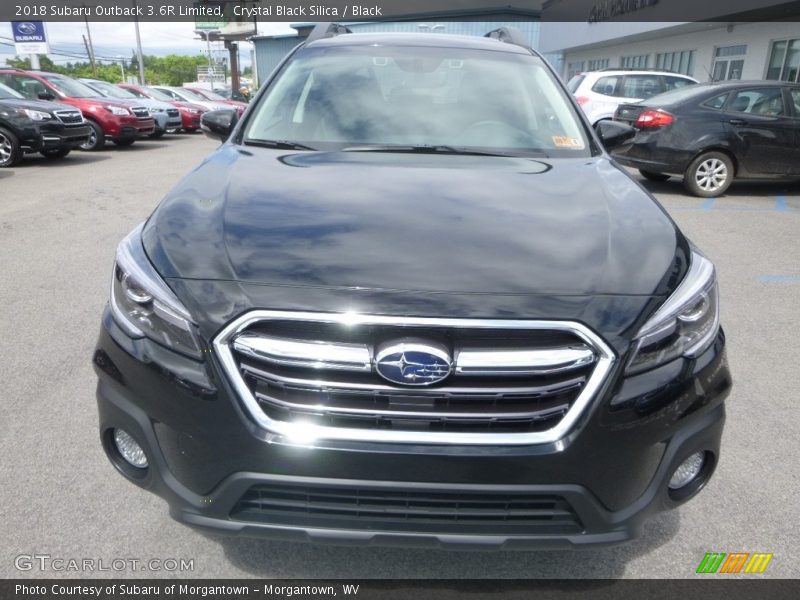 Crystal Black Silica / Black 2018 Subaru Outback 3.6R Limited