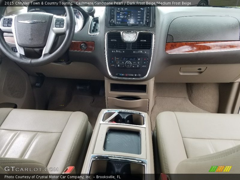 Cashmere/Sandstone Pearl / Dark Frost Beige/Medium Frost Beige 2015 Chrysler Town & Country Touring