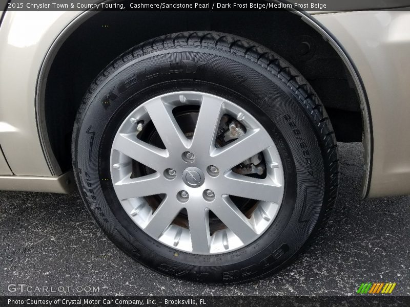 Cashmere/Sandstone Pearl / Dark Frost Beige/Medium Frost Beige 2015 Chrysler Town & Country Touring