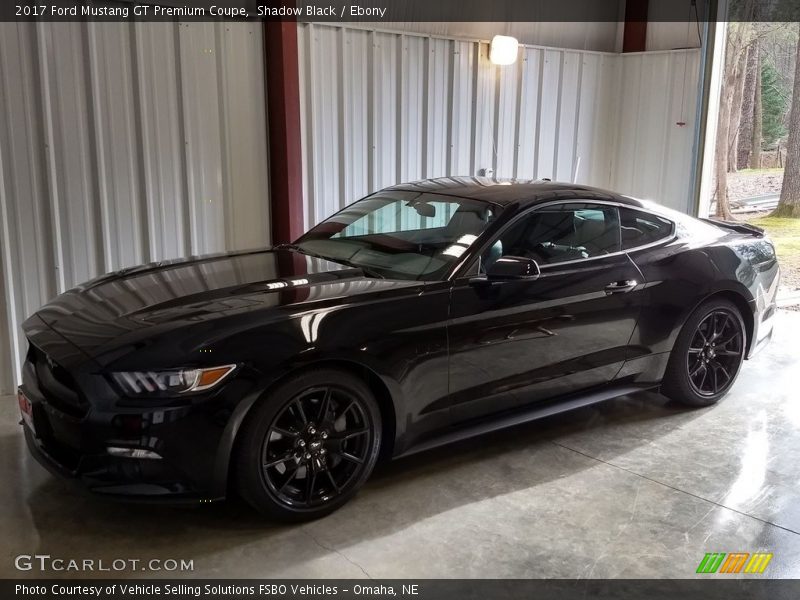 Shadow Black / Ebony 2017 Ford Mustang GT Premium Coupe