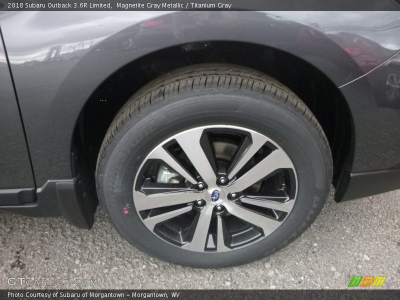 Magnetite Gray Metallic / Titanium Gray 2018 Subaru Outback 3.6R Limited