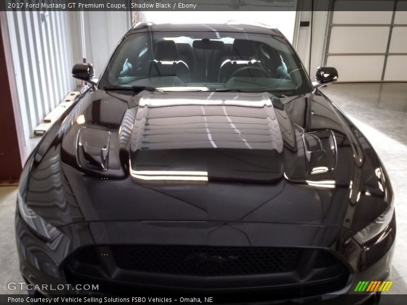 Shadow Black / Ebony 2017 Ford Mustang GT Premium Coupe