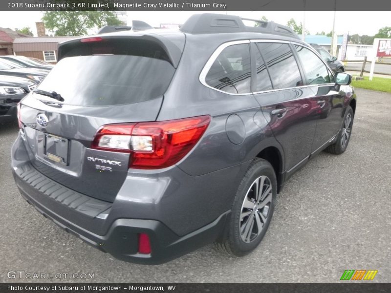 Magnetite Gray Metallic / Titanium Gray 2018 Subaru Outback 3.6R Limited