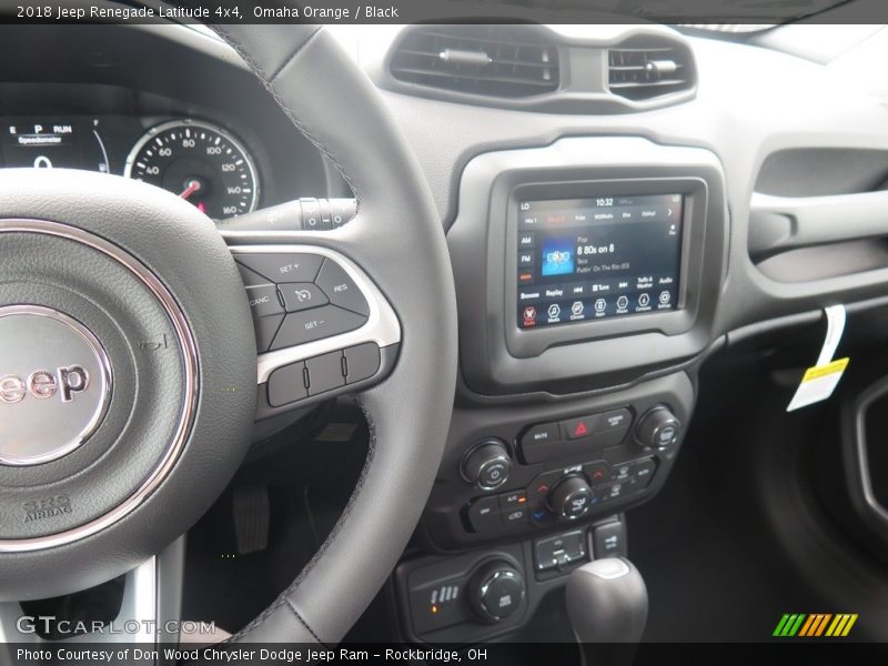 Omaha Orange / Black 2018 Jeep Renegade Latitude 4x4