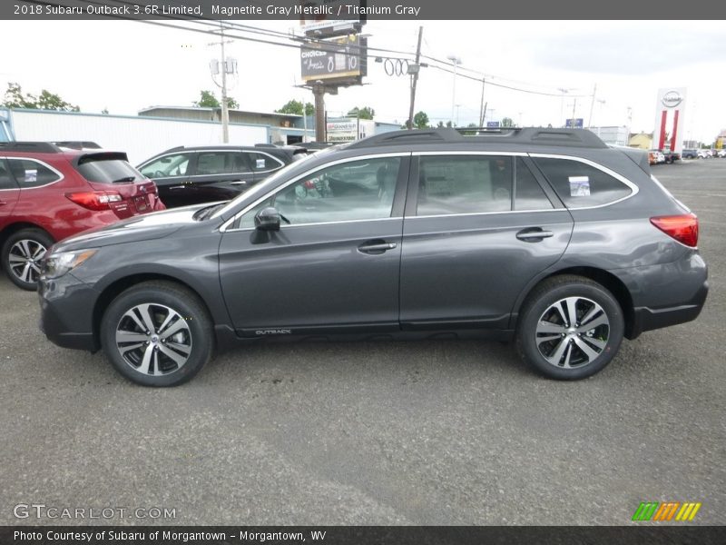 Magnetite Gray Metallic / Titanium Gray 2018 Subaru Outback 3.6R Limited