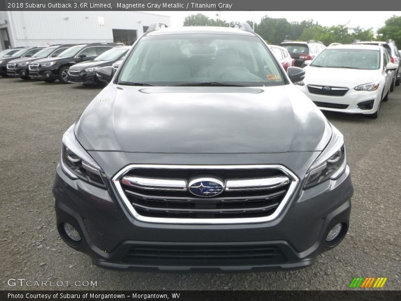 Magnetite Gray Metallic / Titanium Gray 2018 Subaru Outback 3.6R Limited