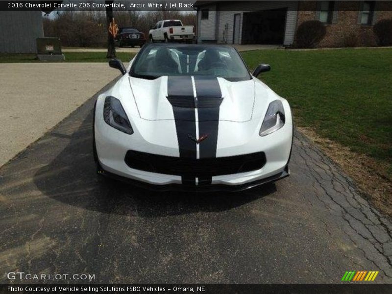 Arctic White / Jet Black 2016 Chevrolet Corvette Z06 Convertible