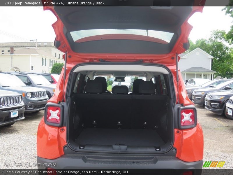 Omaha Orange / Black 2018 Jeep Renegade Latitude 4x4