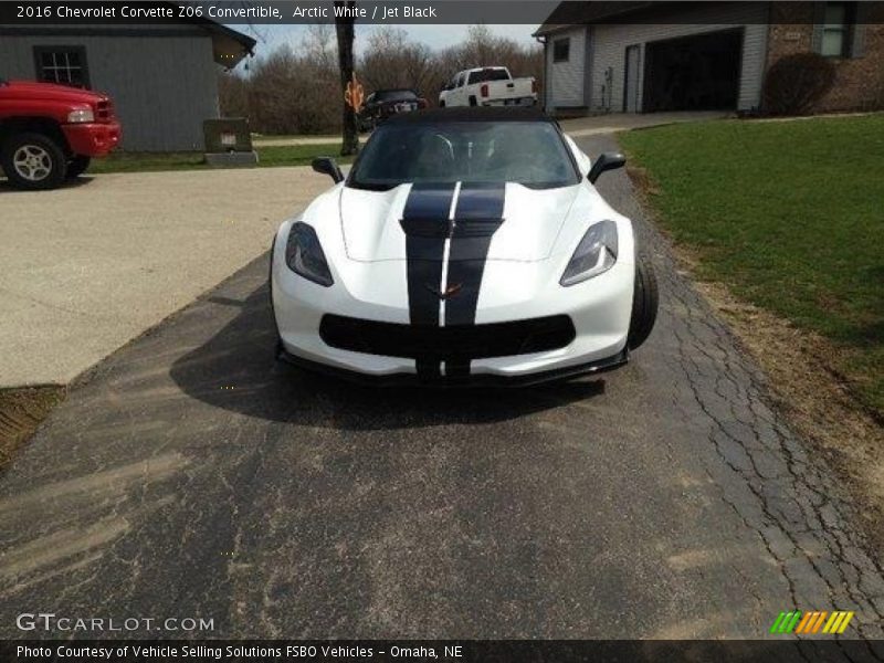 Arctic White / Jet Black 2016 Chevrolet Corvette Z06 Convertible