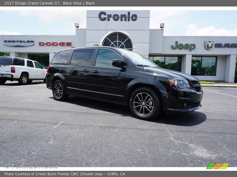 Black Onyx / Black 2017 Dodge Grand Caravan GT
