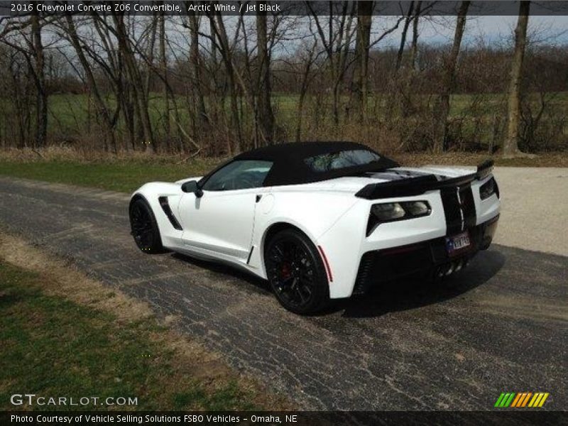 Arctic White / Jet Black 2016 Chevrolet Corvette Z06 Convertible