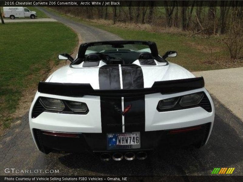 Arctic White / Jet Black 2016 Chevrolet Corvette Z06 Convertible