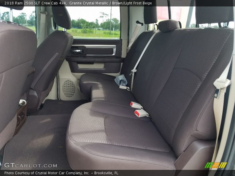 Granite Crystal Metallic / Brown/Light Frost Beige 2018 Ram 2500 SLT Crew Cab 4x4