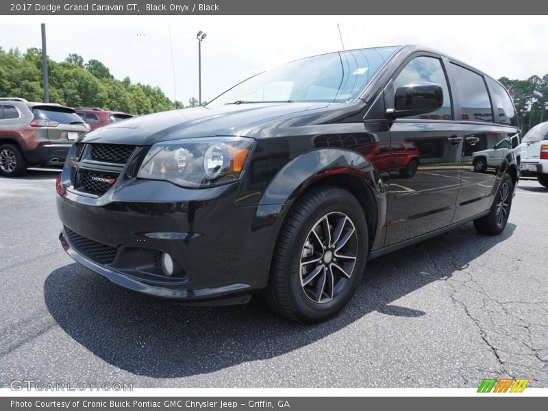 Black Onyx / Black 2017 Dodge Grand Caravan GT