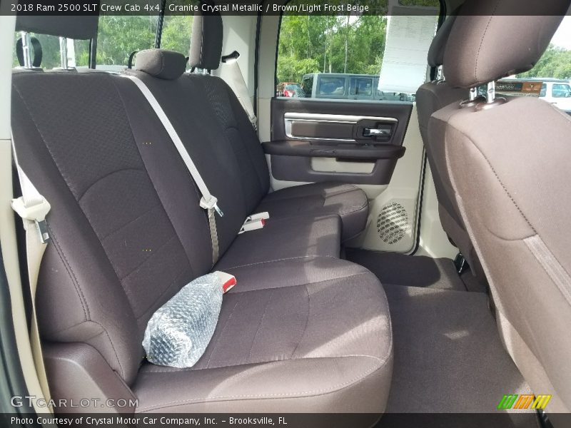 Granite Crystal Metallic / Brown/Light Frost Beige 2018 Ram 2500 SLT Crew Cab 4x4