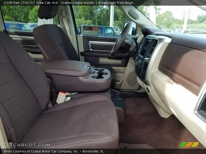 Granite Crystal Metallic / Brown/Light Frost Beige 2018 Ram 2500 SLT Crew Cab 4x4
