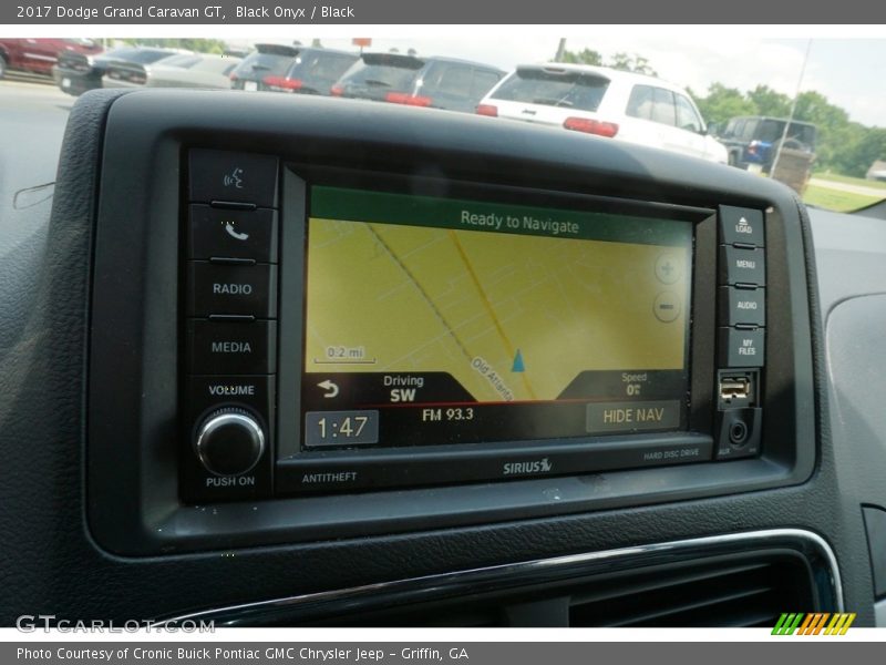 Black Onyx / Black 2017 Dodge Grand Caravan GT