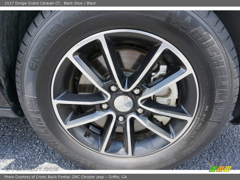 Black Onyx / Black 2017 Dodge Grand Caravan GT