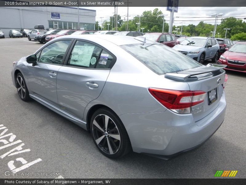 Ice Silver Metallic / Black 2018 Subaru Impreza 2.0i Sport 4-Door