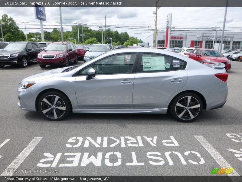 Ice Silver Metallic / Black 2018 Subaru Impreza 2.0i Sport 4-Door