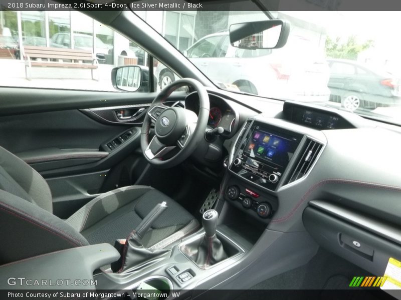 Ice Silver Metallic / Black 2018 Subaru Impreza 2.0i Sport 4-Door