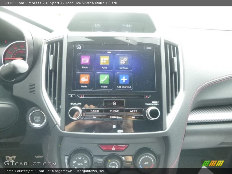 Ice Silver Metallic / Black 2018 Subaru Impreza 2.0i Sport 4-Door