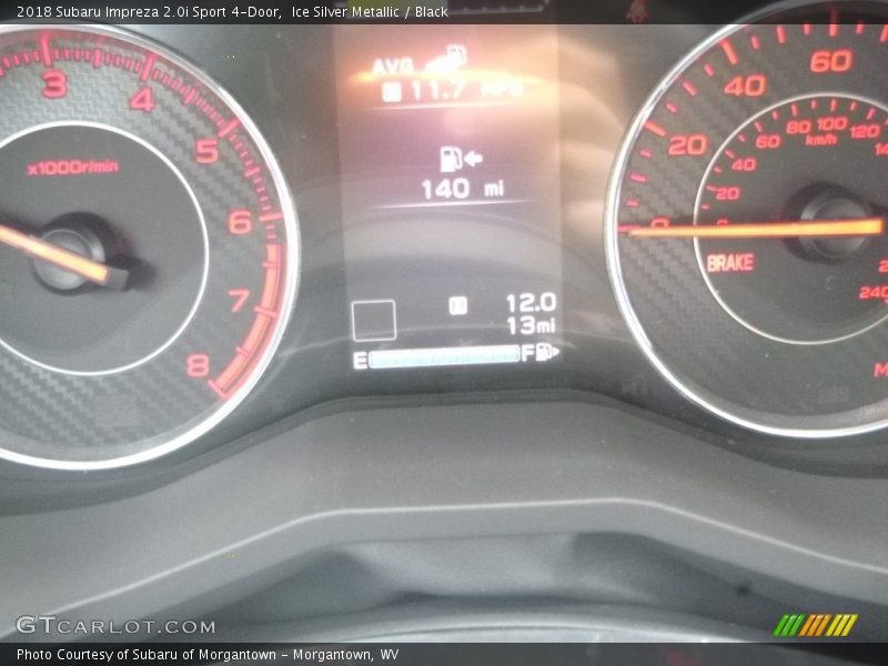Ice Silver Metallic / Black 2018 Subaru Impreza 2.0i Sport 4-Door