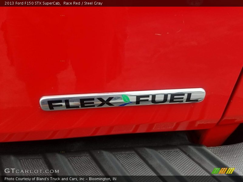 Race Red / Steel Gray 2013 Ford F150 STX SuperCab