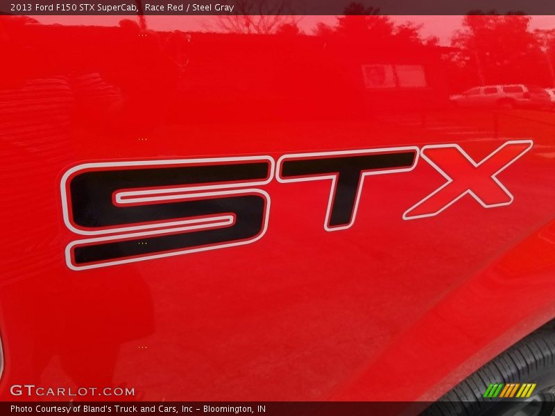 Race Red / Steel Gray 2013 Ford F150 STX SuperCab