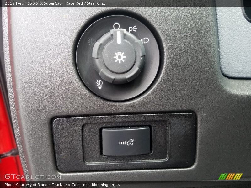 Race Red / Steel Gray 2013 Ford F150 STX SuperCab