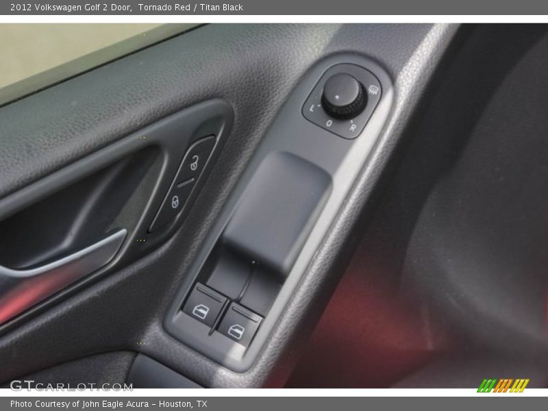 Tornado Red / Titan Black 2012 Volkswagen Golf 2 Door