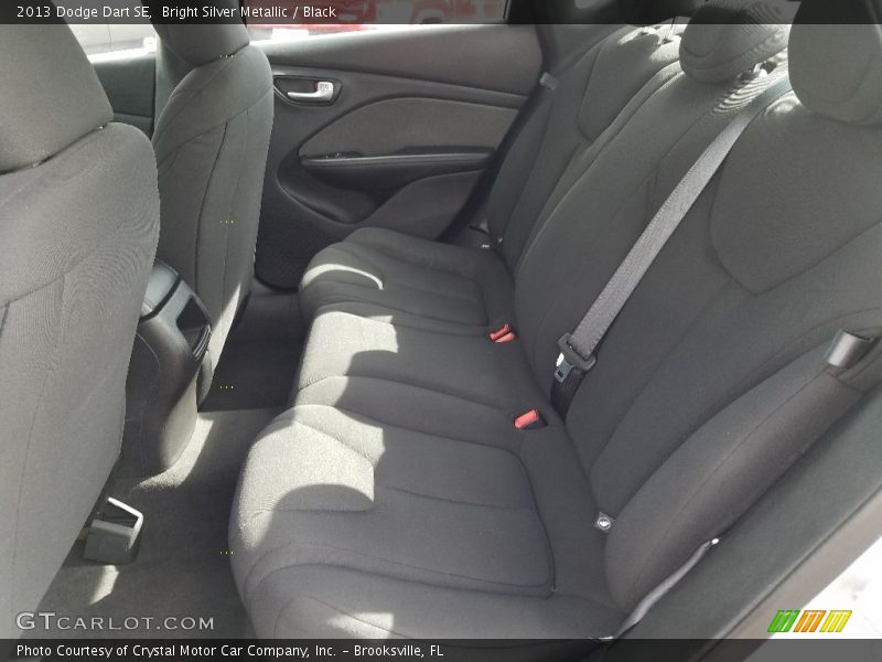 Bright Silver Metallic / Black 2013 Dodge Dart SE