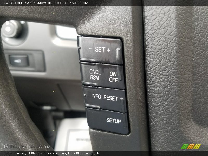 Race Red / Steel Gray 2013 Ford F150 STX SuperCab