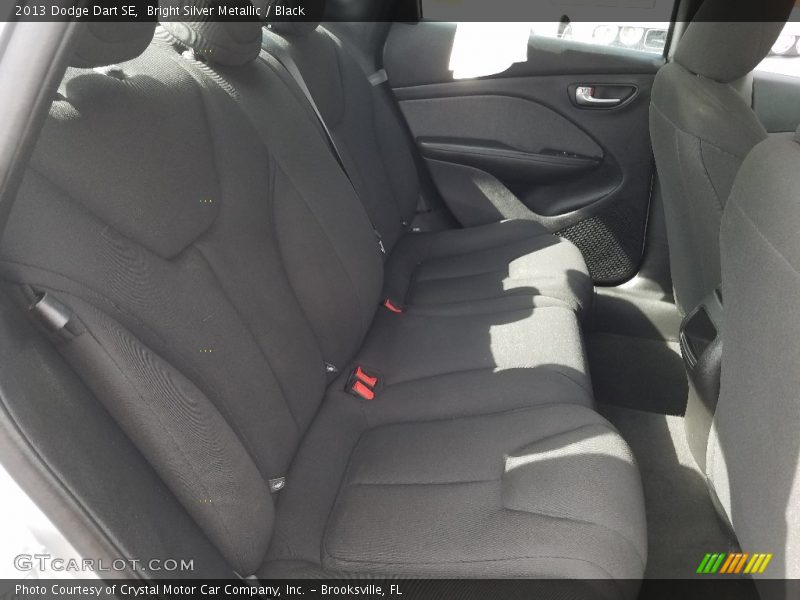 Bright Silver Metallic / Black 2013 Dodge Dart SE