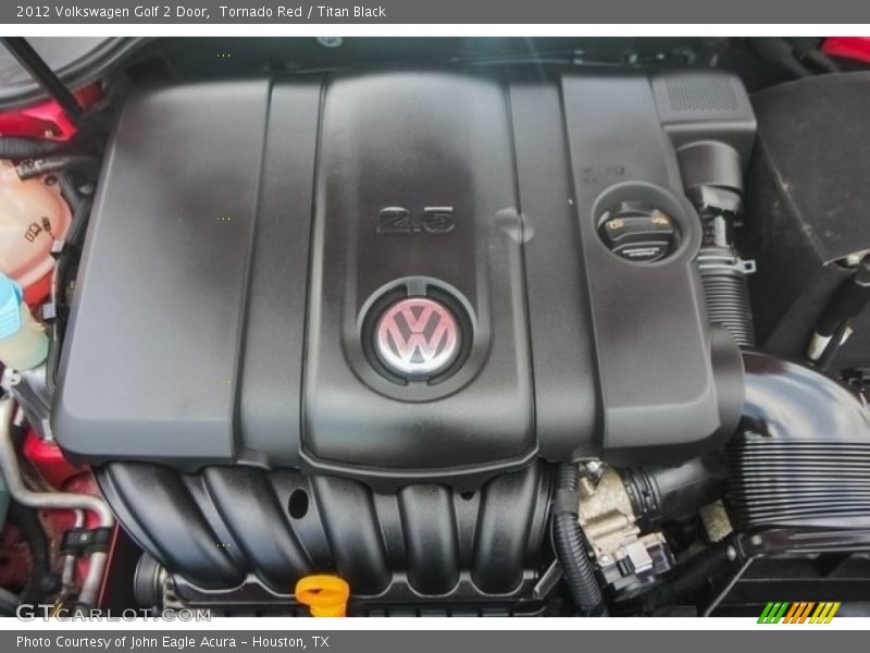 Tornado Red / Titan Black 2012 Volkswagen Golf 2 Door